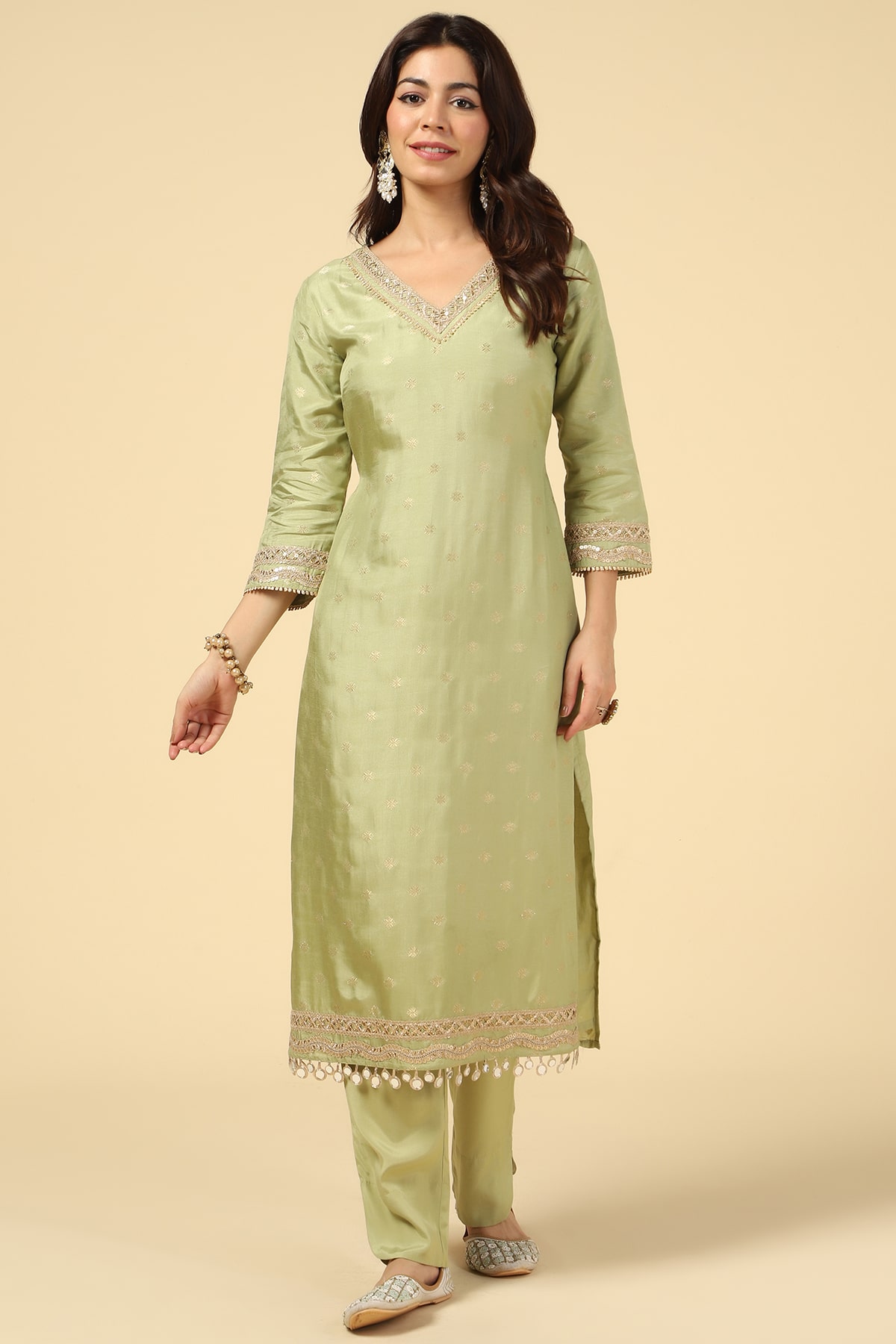 Green Kurti For Women