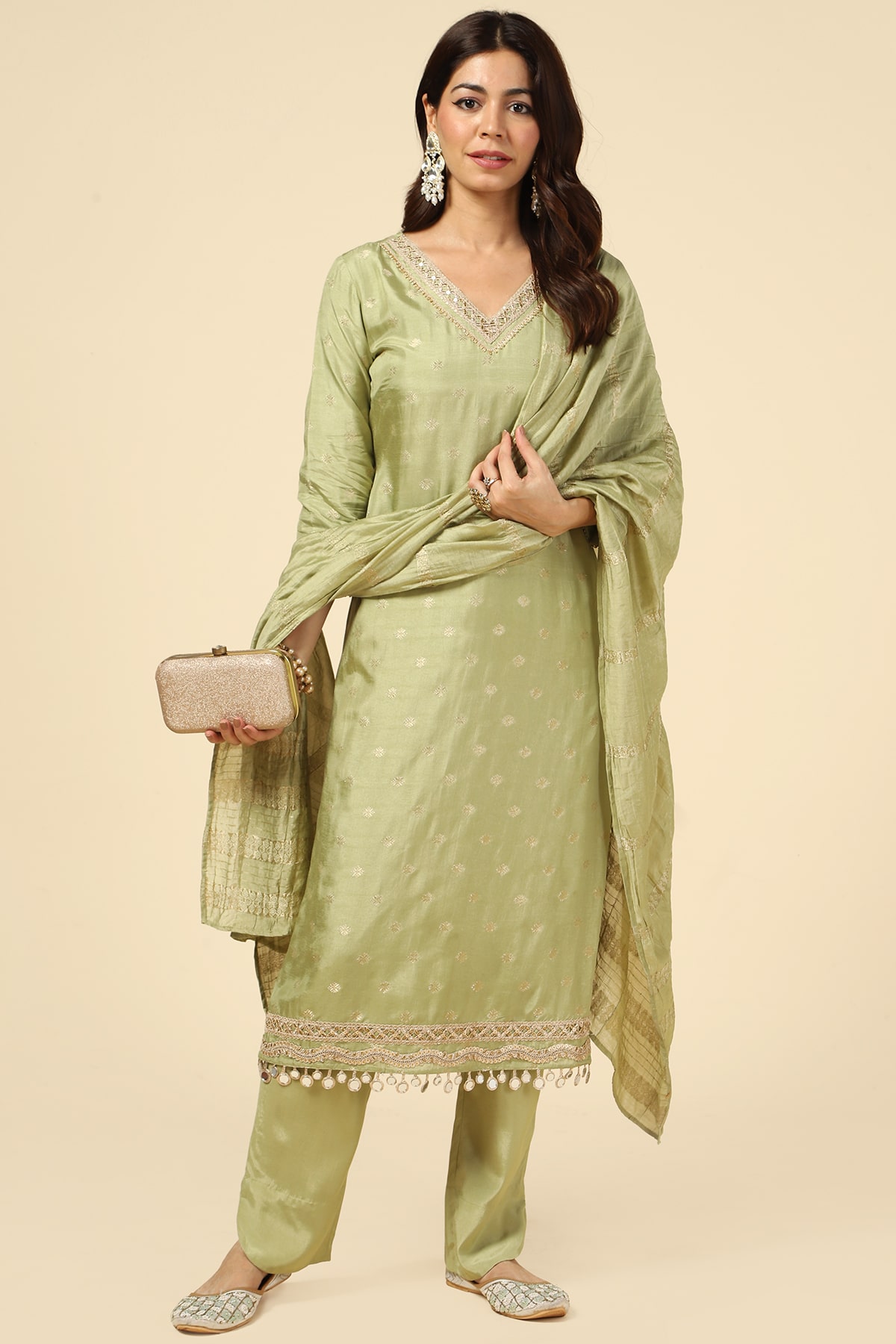 Green Kurti For Women
