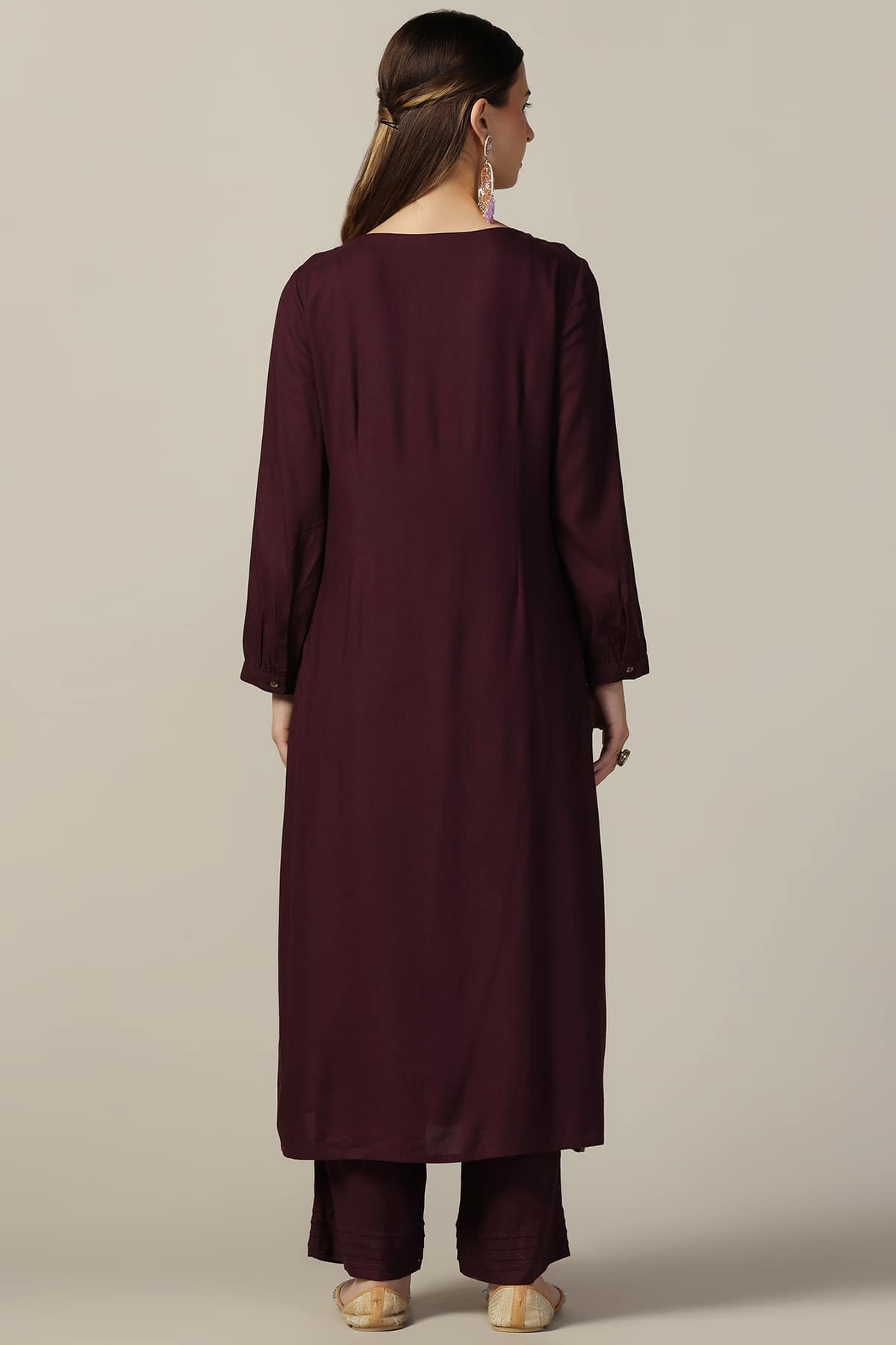 Purple Colour Kurti For Women