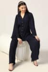 Blue Co Ord Top For Women