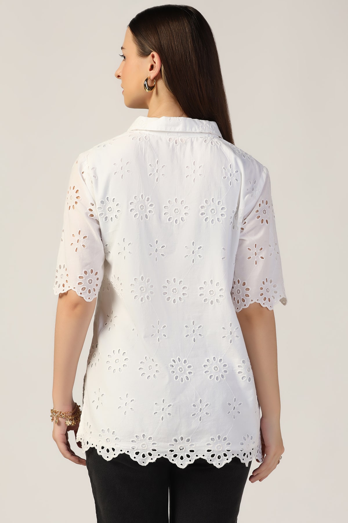 white colour tops for ladies