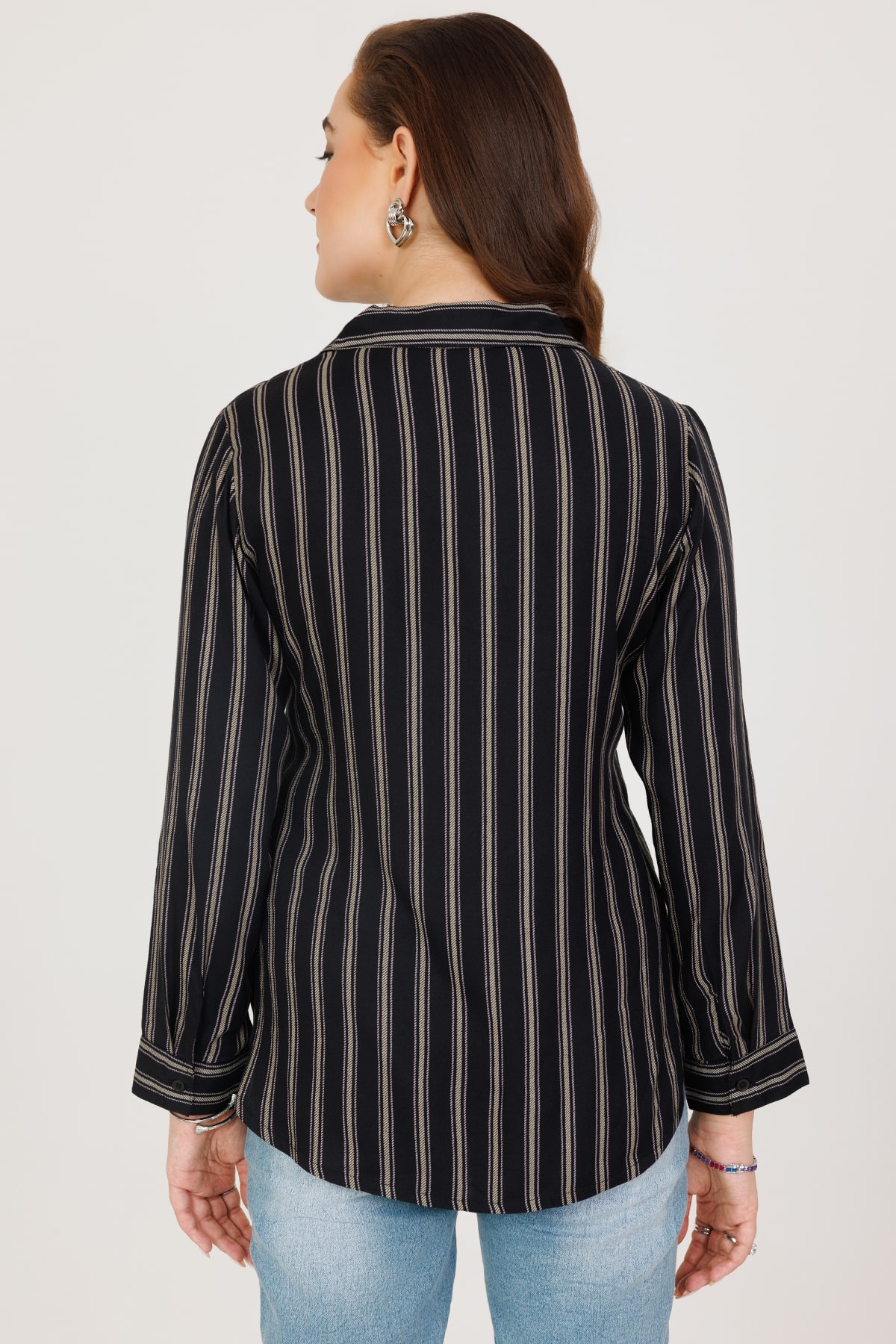 Black Women Shirt Winter