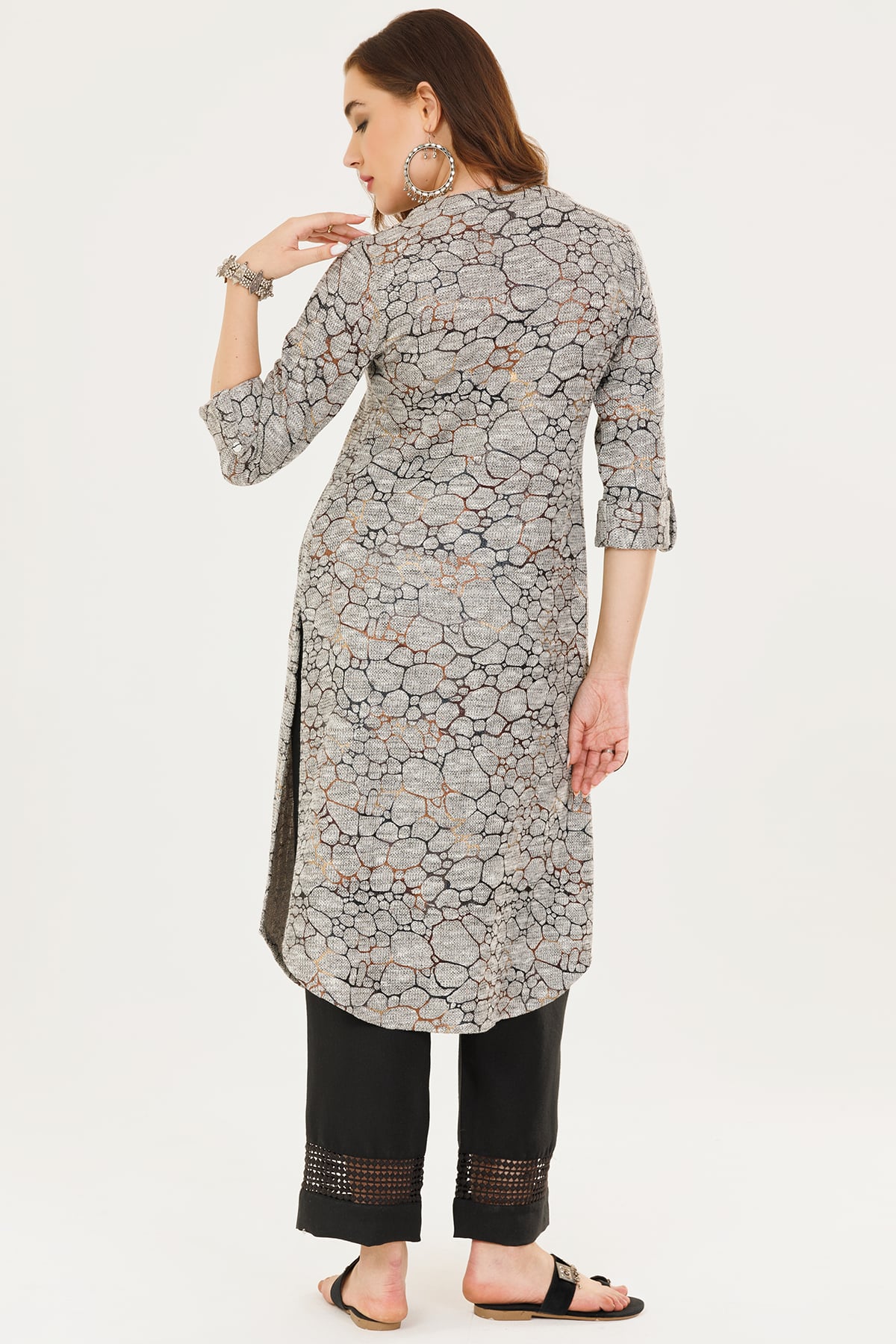 Grey Kurti For Women