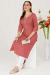 Pink Kurti For Women