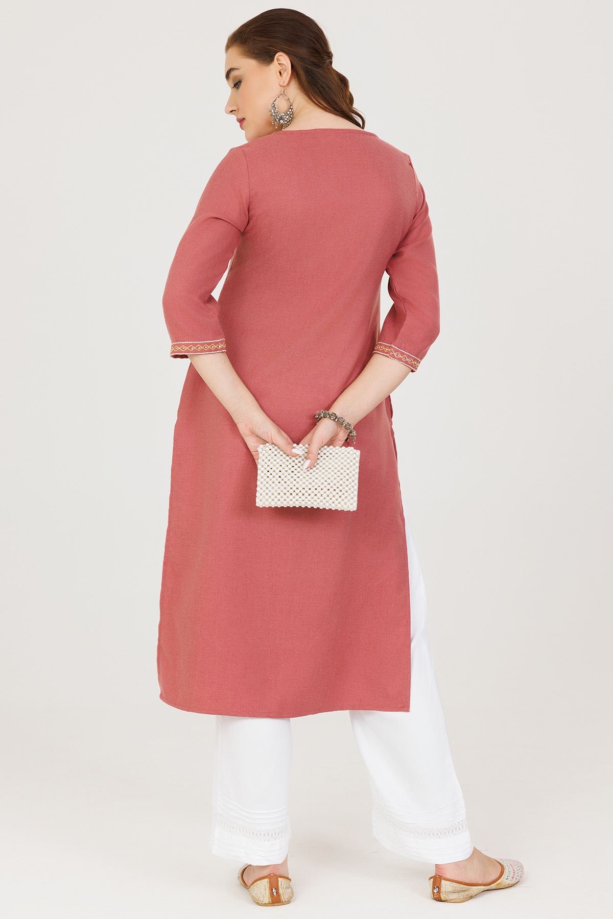 Pink Kurti For Women
