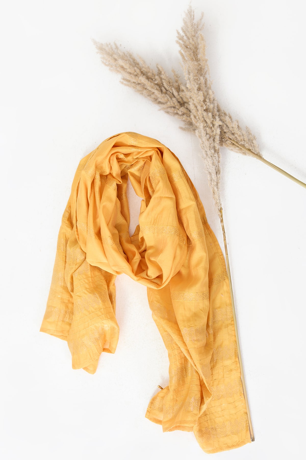 Mustard Color Dupatta