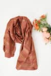 Rust Dupatta For Women