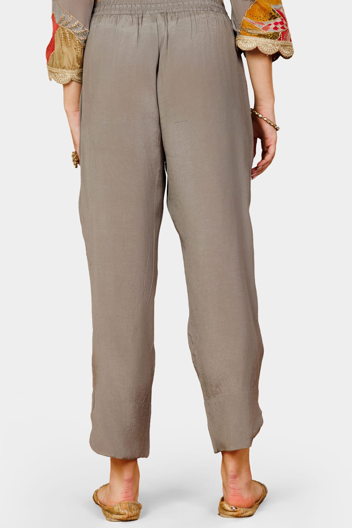 Grey Plazo For Women