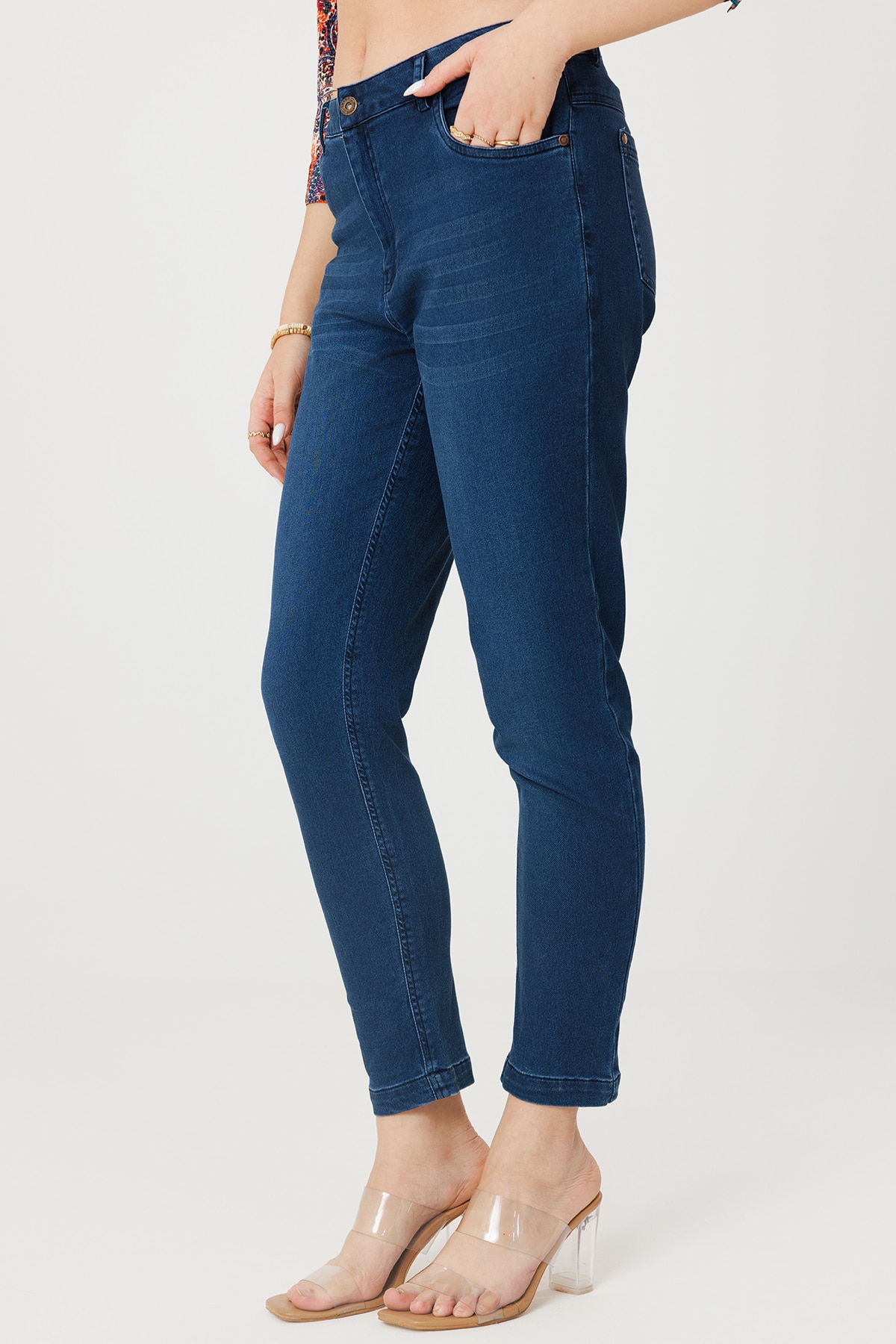 Navy Blue Jeans For Women
