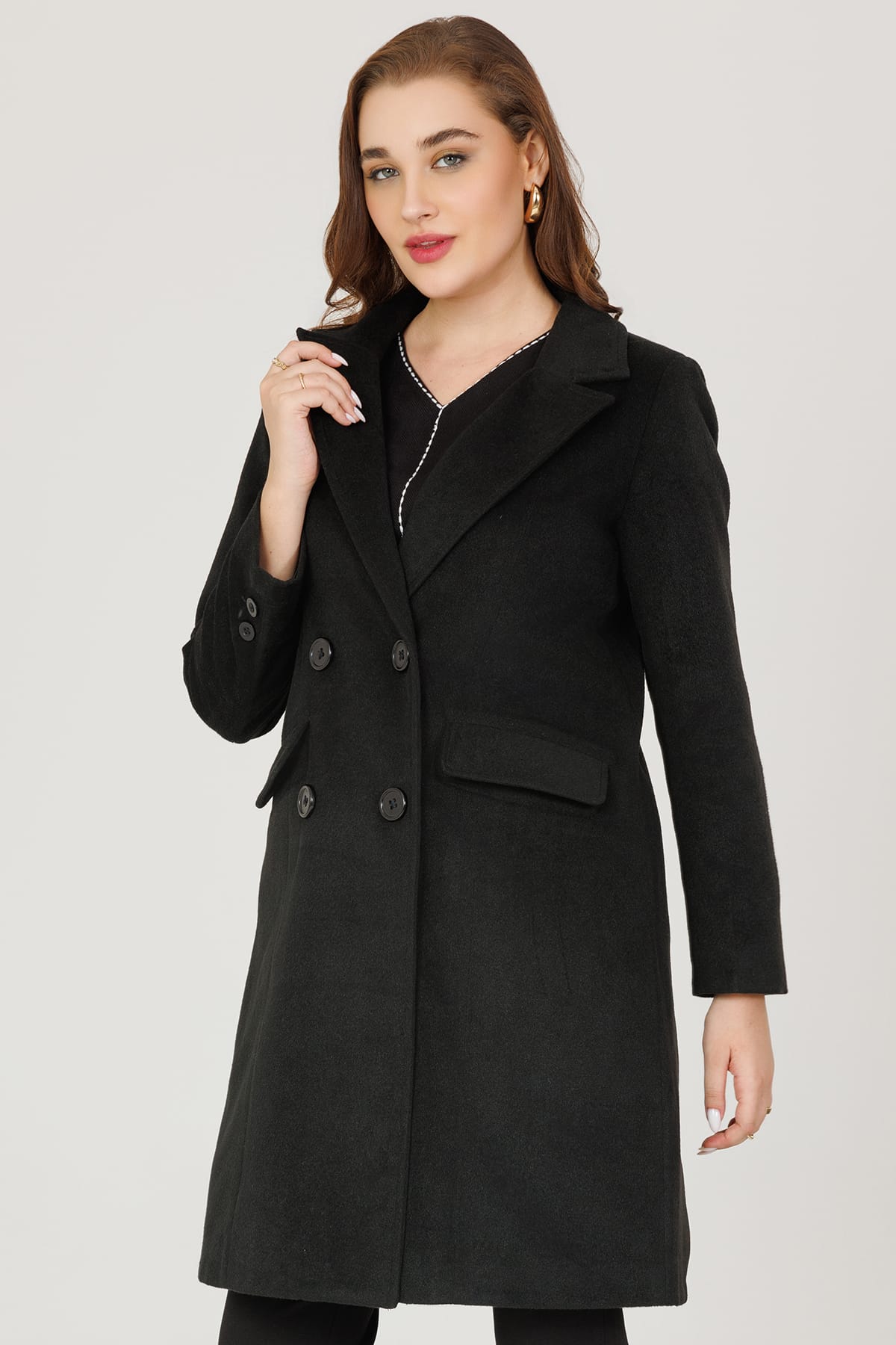 Black Winter Coat Women