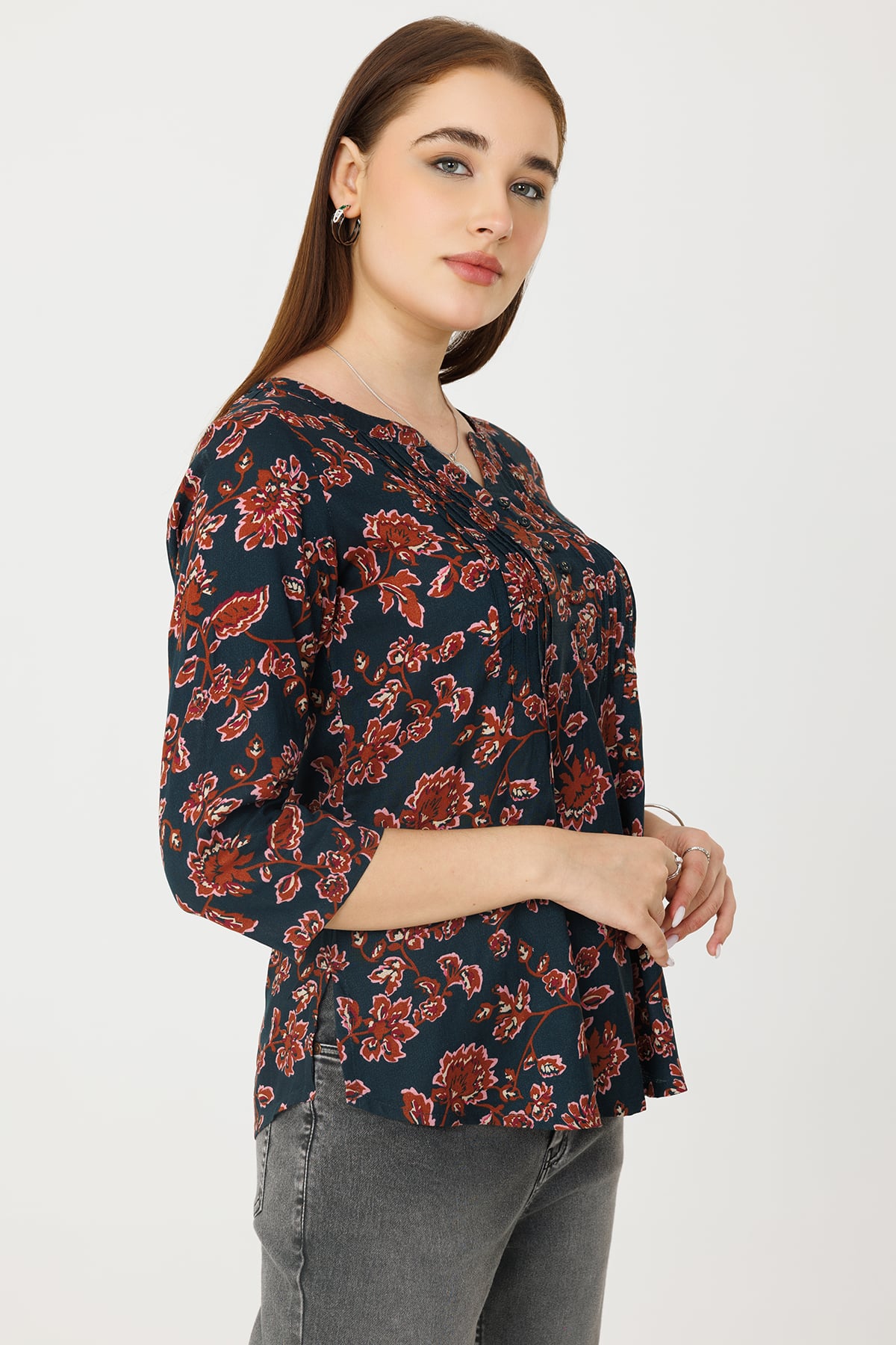 Casual Blue Tops For Women
