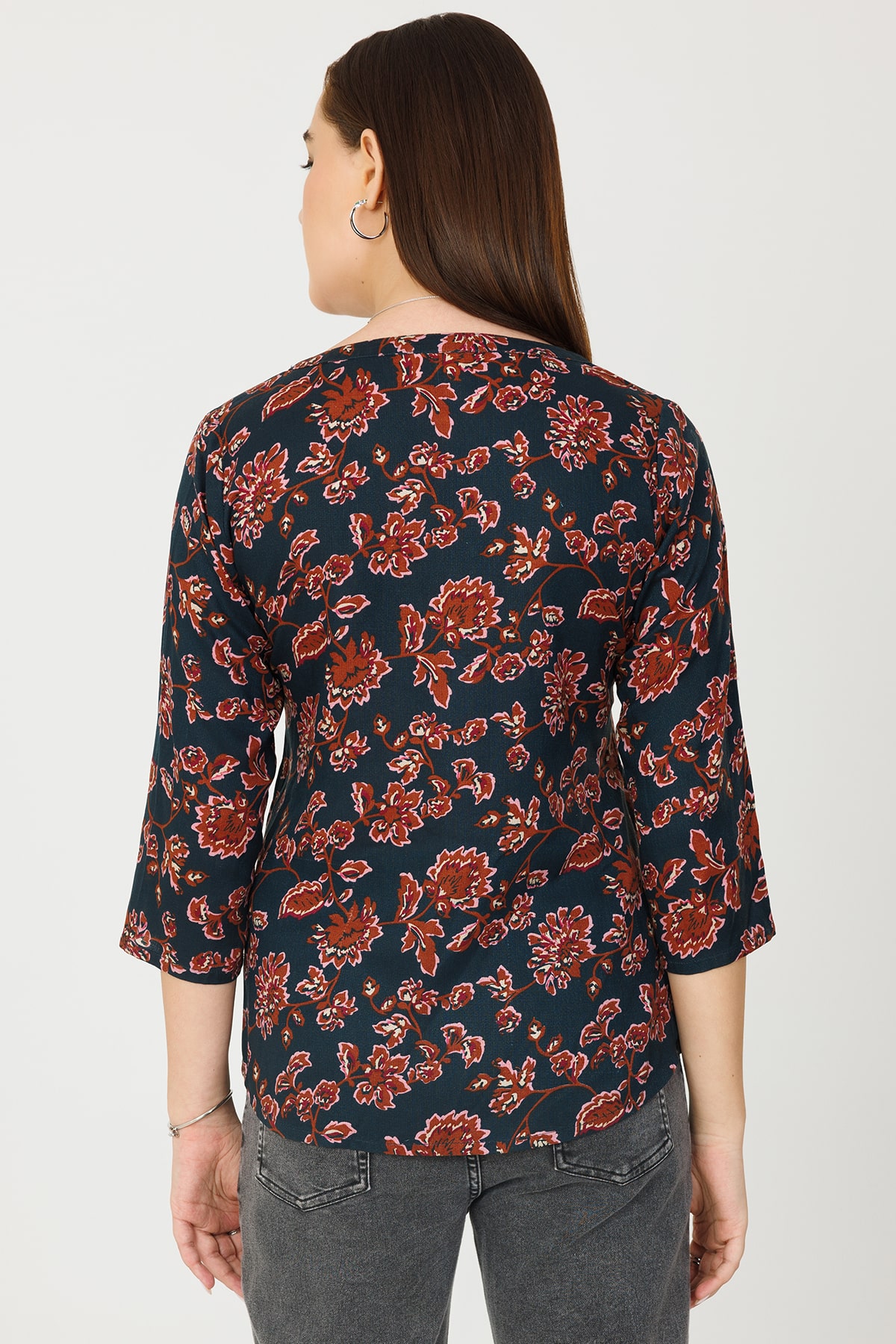 Casual Blue Tops For Women
