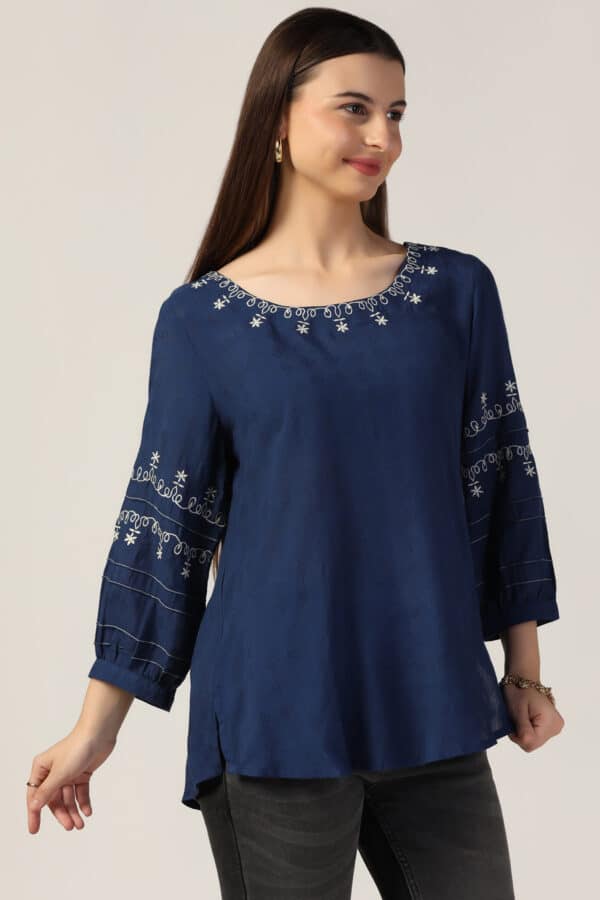 Blue Top For Women