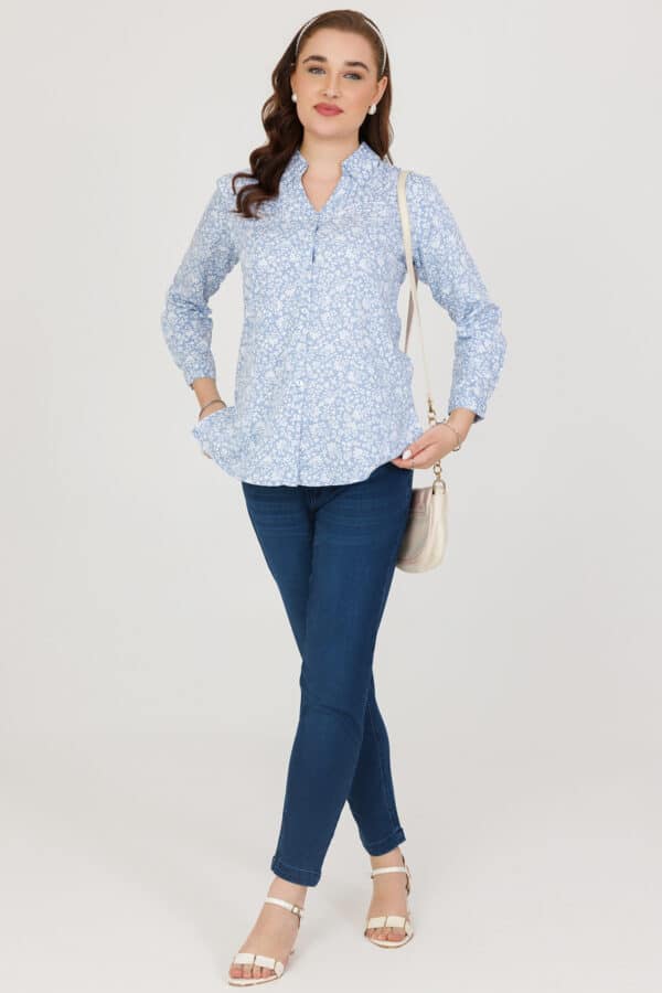 Blue Shirt Women
