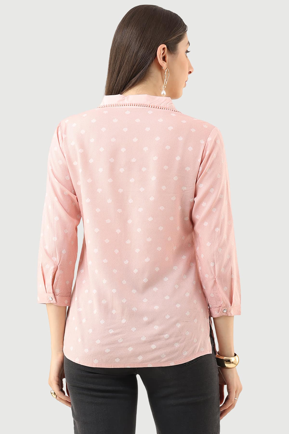 Printed Coral Shirt Ladies