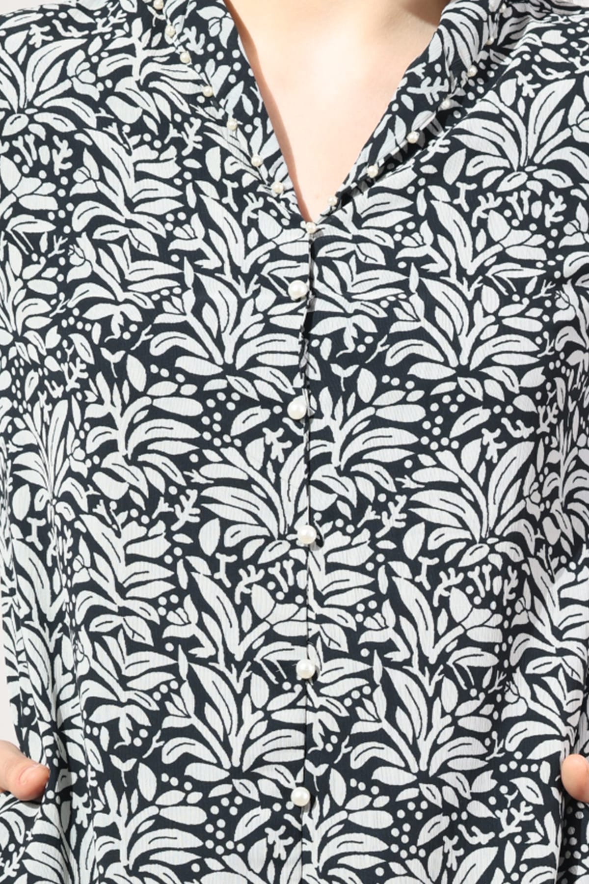Printed Black Dress For Women