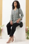 Printed Green Shirt For Women