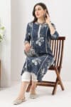 Printed Grey Kurtis For Women