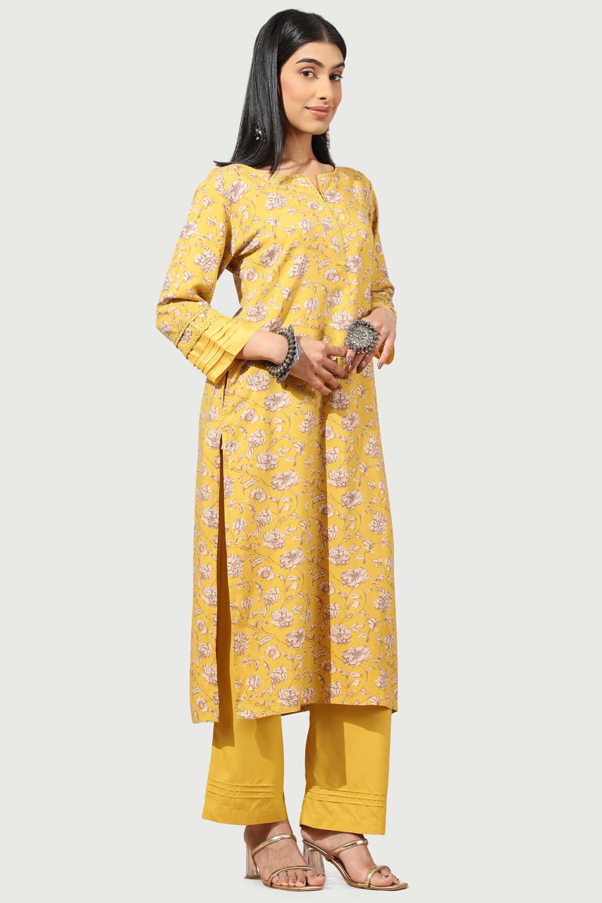Yellow Kurti For Women