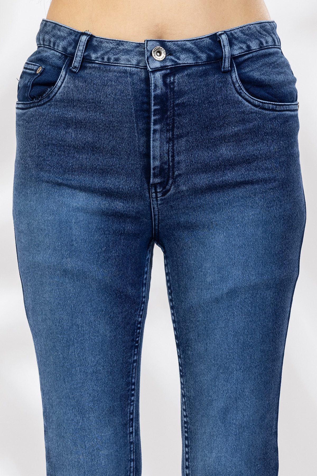 Blue Slim Fit Denim Jeans - Image 4