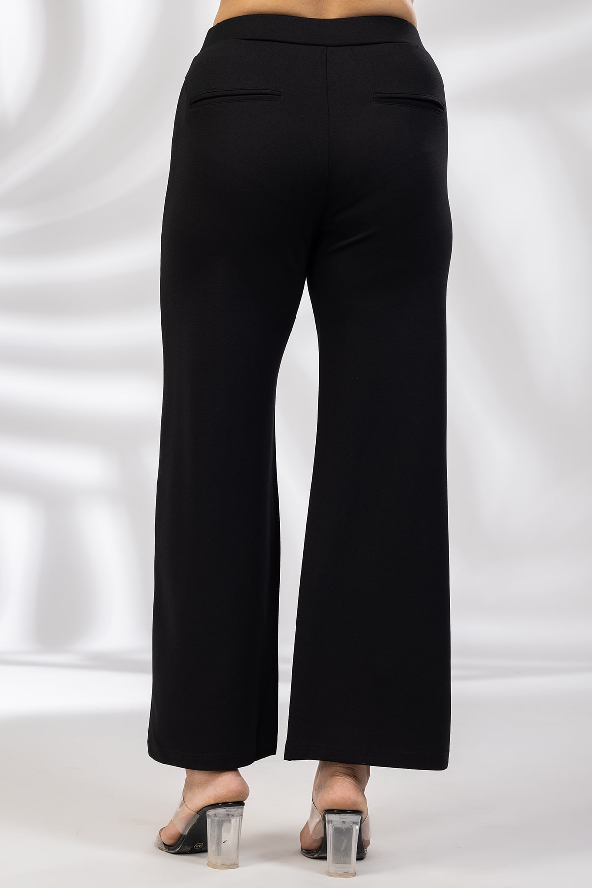 Solid Black Pants Ladies