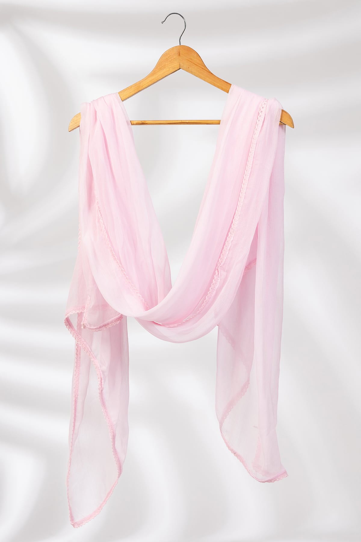 Solid Pink Dupattas