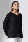 Black Full Sleeve Tops For Women