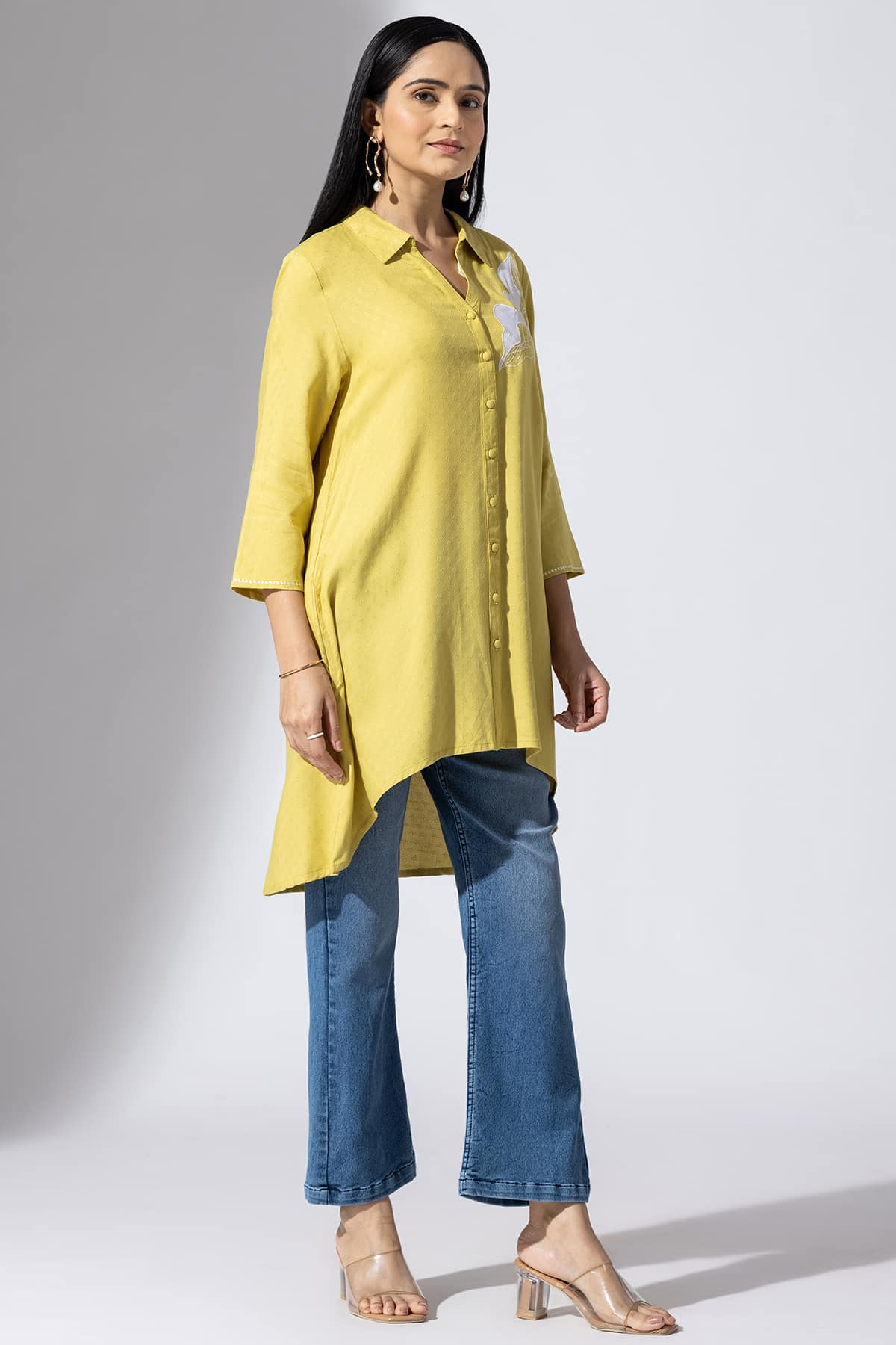 Mustard Tunic Clothing Women