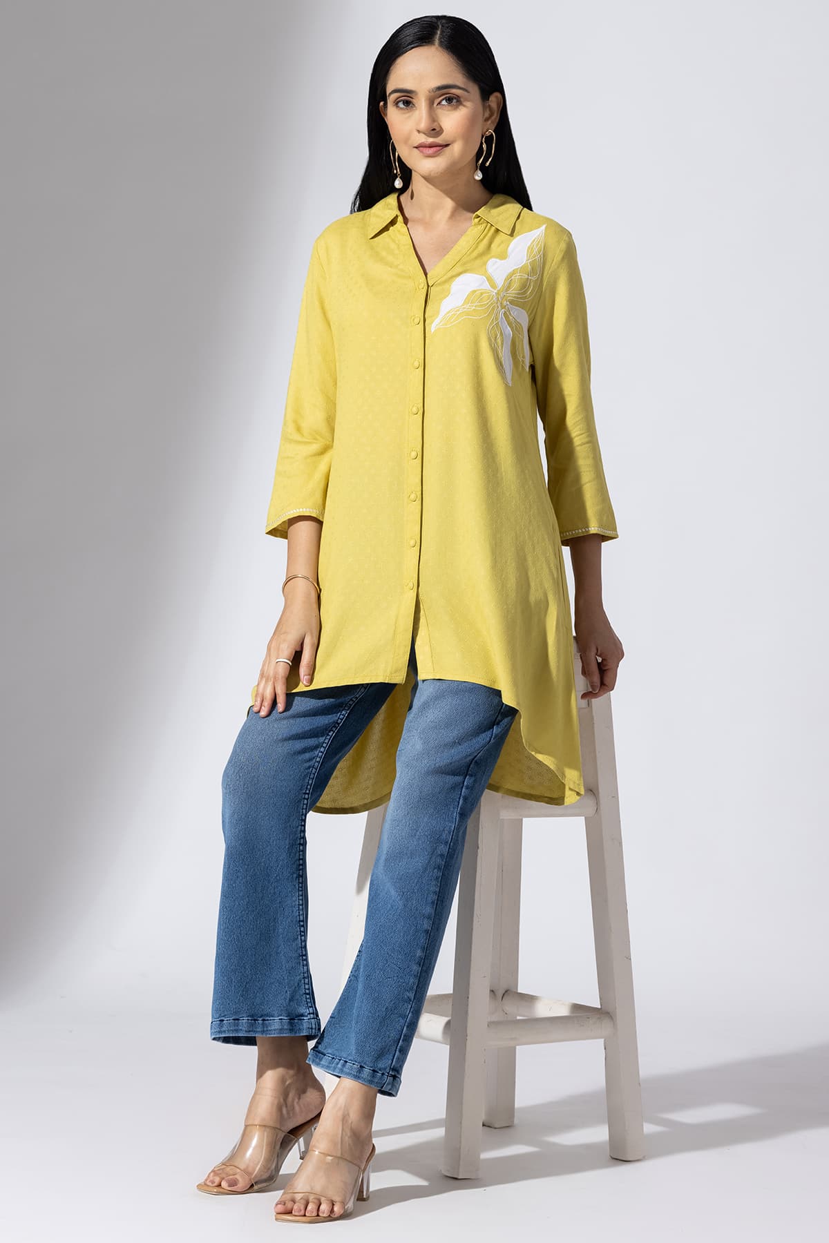 Mustard Tunic Clothing Women
