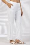 Solid White Pants Ladies