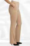 Solid Topaz Slim Fit Pant Ladies