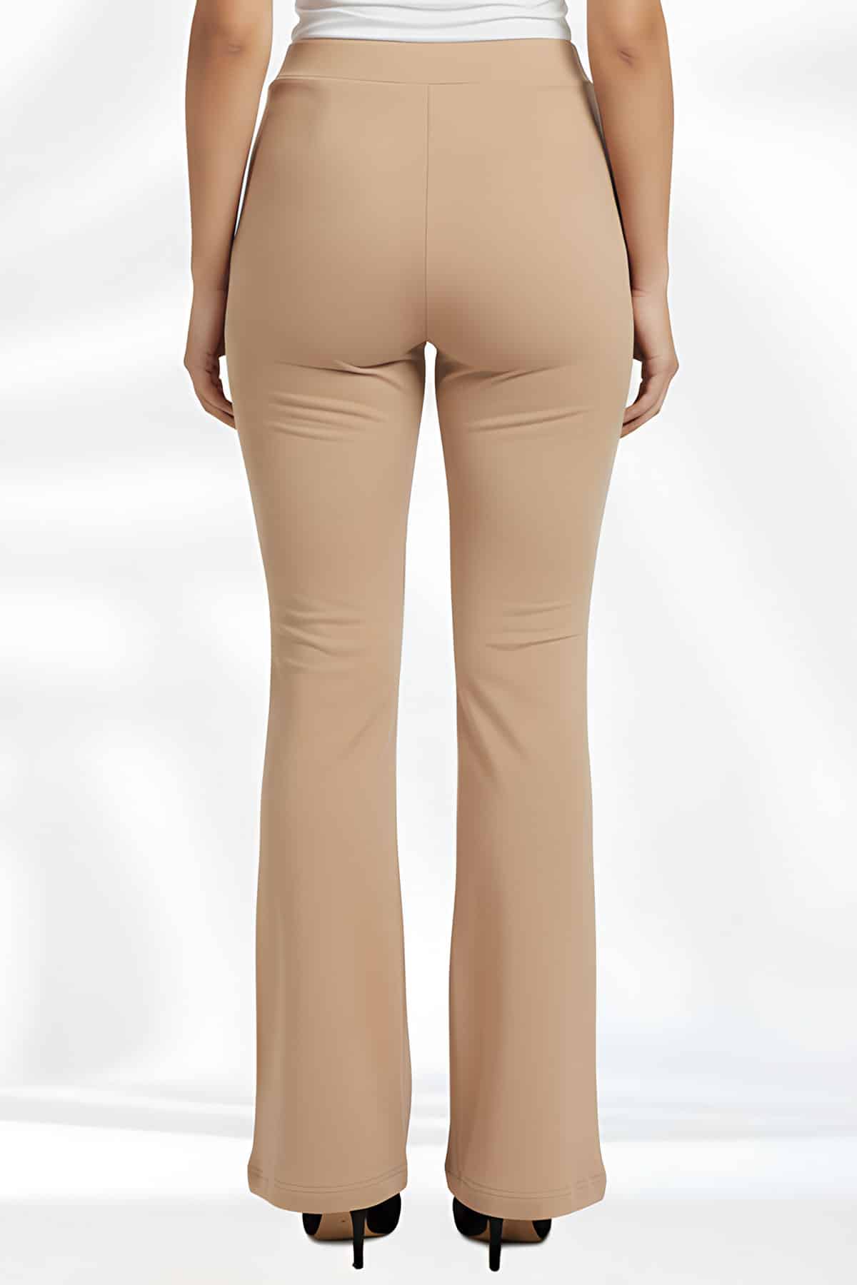 Solid Topaz Slim Fit Pant Ladies