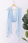 Sky Blue Dupatta For Women